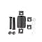 Hendrickson Service Kit, Rotating Bar Pin Bushing, Suspension, Optional, One Wheel End 34013-188L - alternate 4